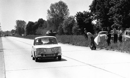 Longin Bielak i Andrzej Komorowski – Renault 8 Gordini.